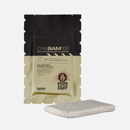 SAM Medical CHITOSAM 100 Hemostatic Dressing 3