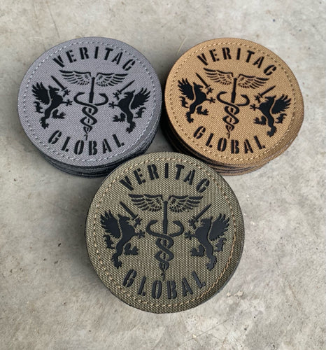 Veritac Global patch, 3”, lasers cut
